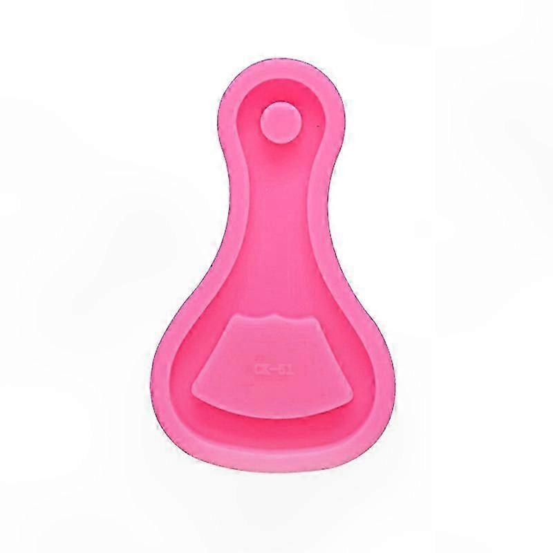 Custom Silicone Mold for Keychain-Shaped Cake Decorations and Baking Projects