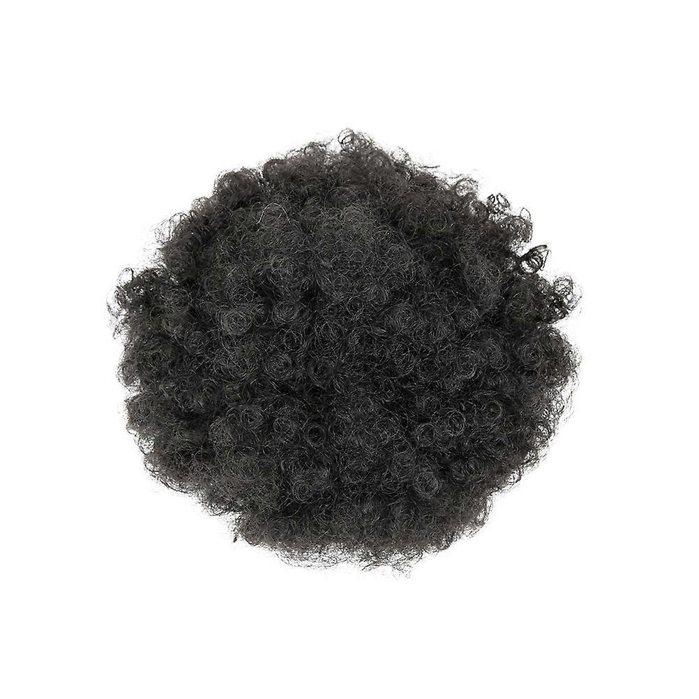 African Ponytail Extensions for Women Girls Transform Your Look with Adjustable Size Black 2 Pcs