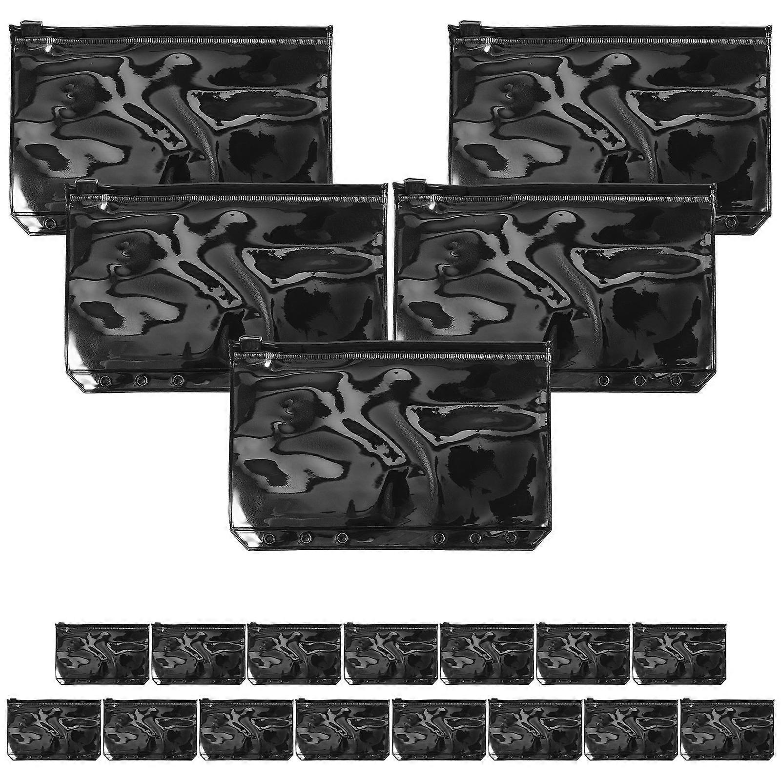 Portable Zipper Pouches 20Set Water Resistant Storage Solution For Home Organization