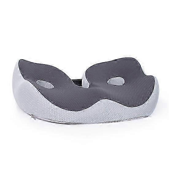 2025 Ergonomic Buttocks Cushion Hemorrhoid Seat Pad Tailbone Pressure Relief Memory Foam Support Soft Back Pain