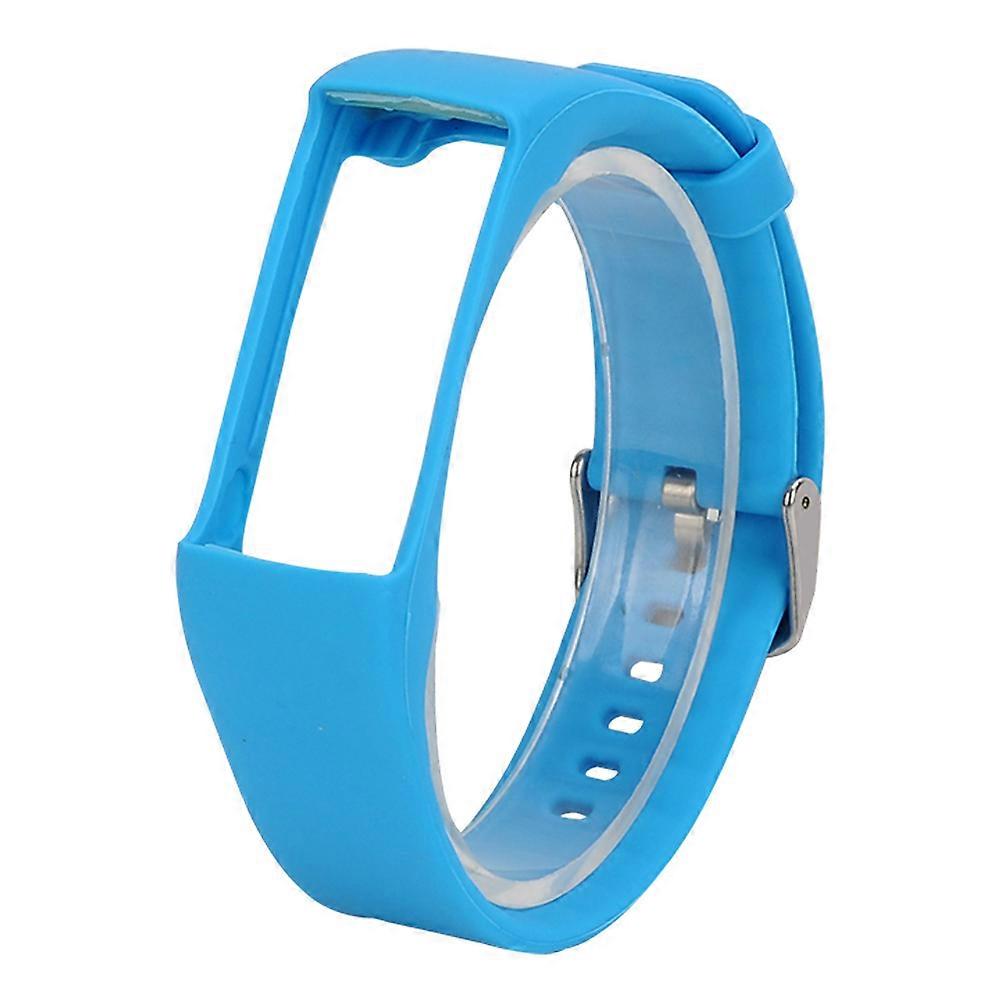 Smartwatch Strap 1Set Intelligent Wrist Band Strap Comfortable Adjustable For A360 A370 In Sky-Blue Color