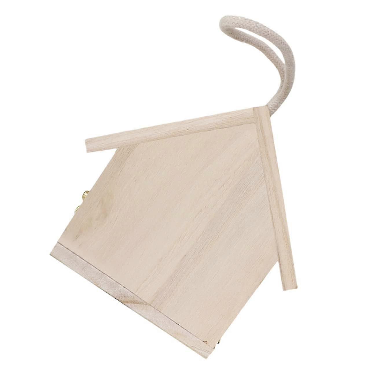 Outdoor Hanging Bird Feeder and Nest Box for Garden Wildlife Enthusiasts