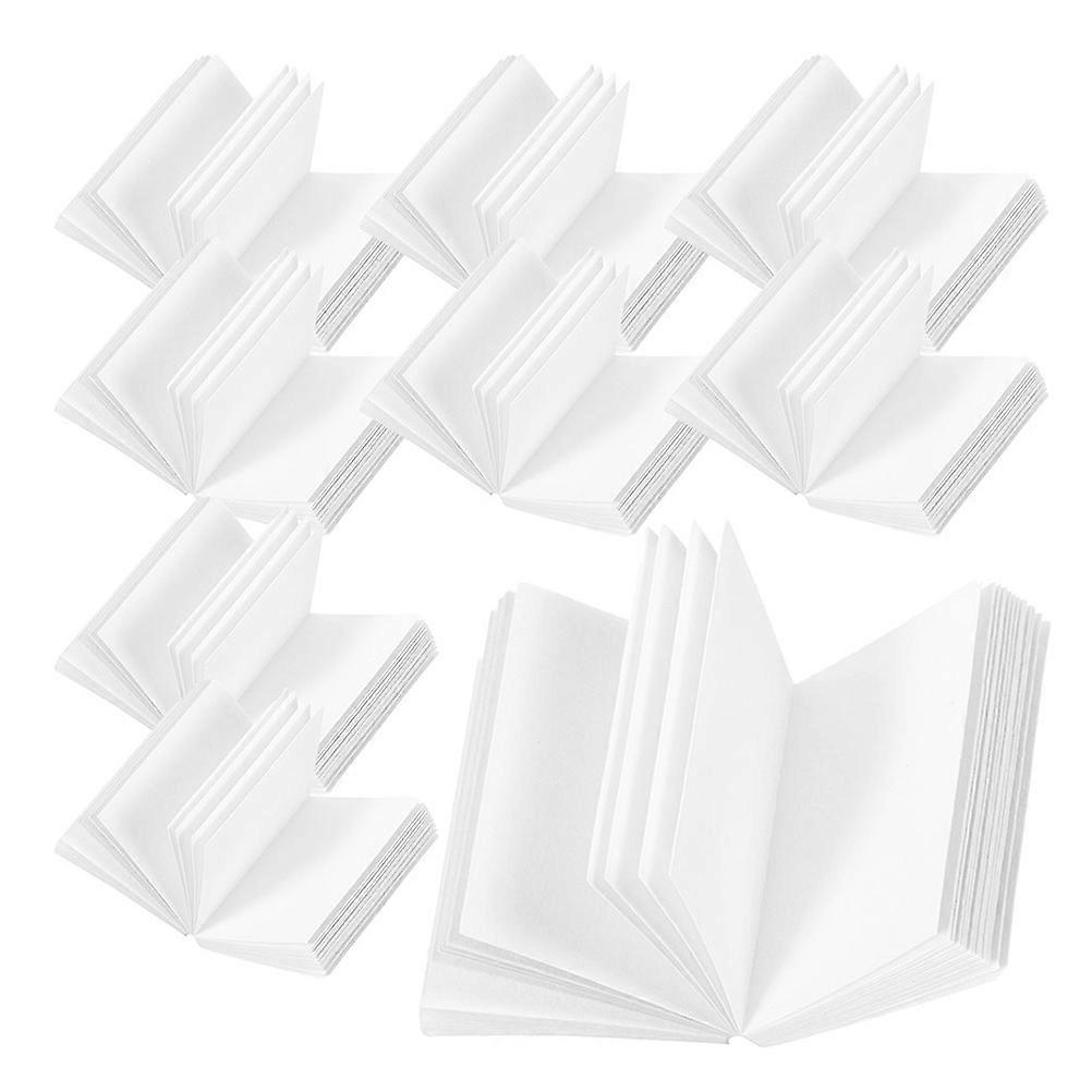 Paintable Mini Books for Dollhouse Decor Made of Color 60pcs