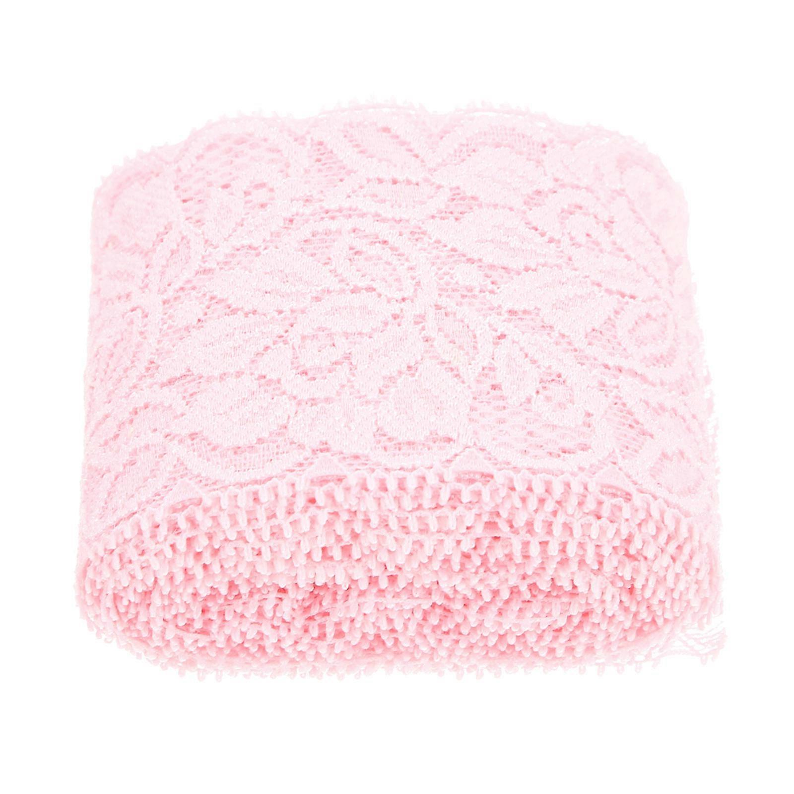 Embroidery Lace Trim Decorative Clothing Accessories For DIY Crafts Home Use 1 Set Pink
