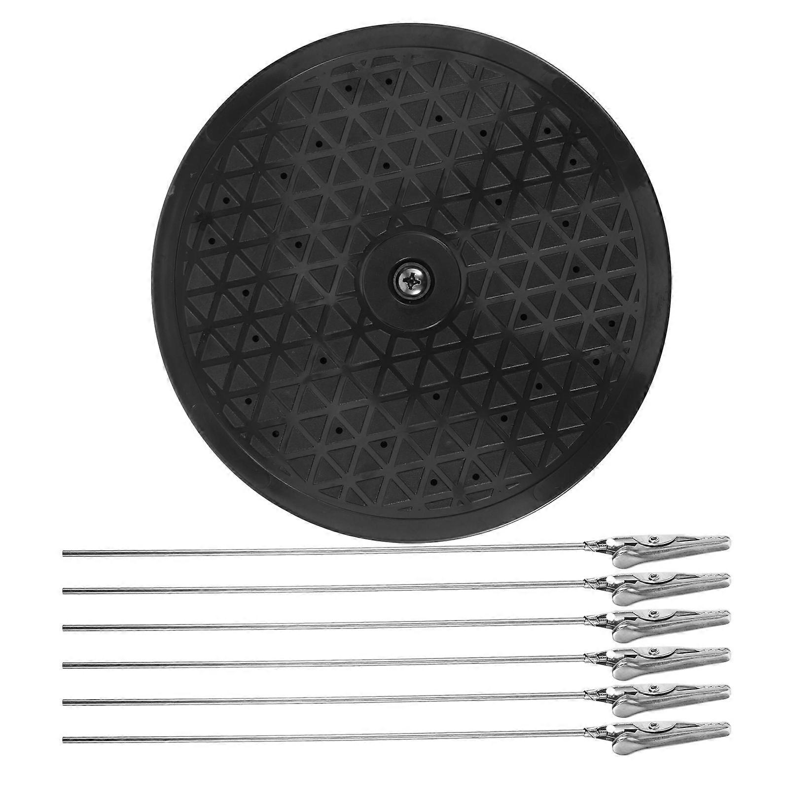 Model Painting Stand Base 1 Set Featuring 360-Degree Rotation Suitable For Artists And DIY Enthusiasts In Black Color