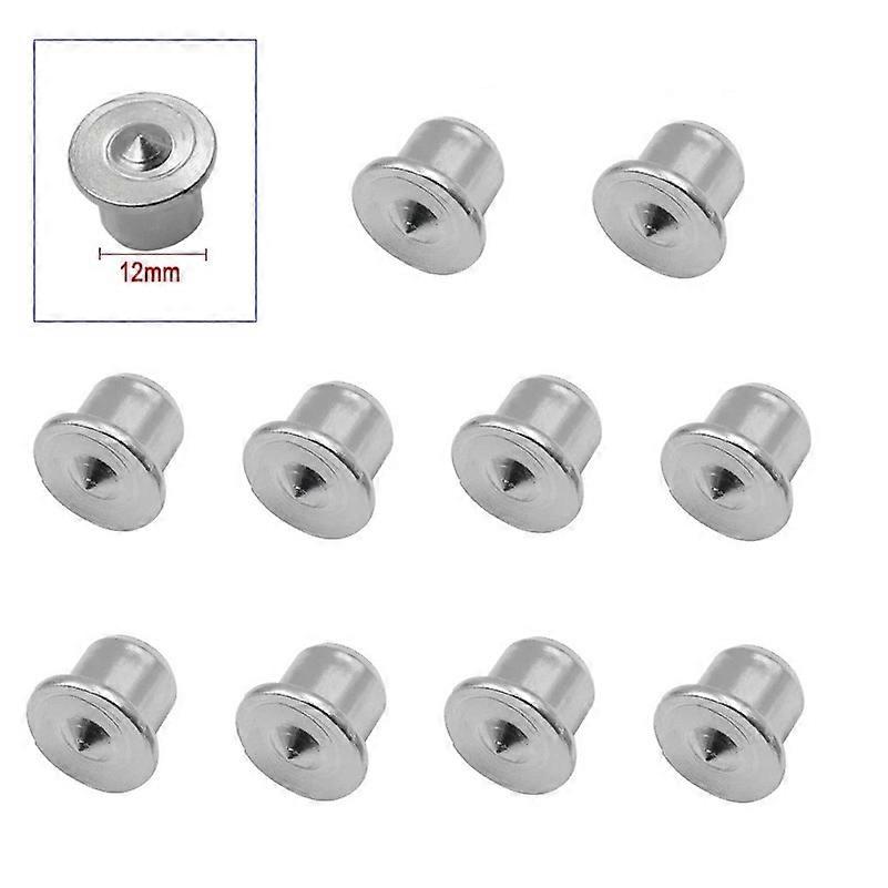 10Pcs Dowel Center Point 6/8/10/12mm Wood Marker Hole Tenon Center Set Wooden Silver Dowel Dowel Center Point A3 Dowel