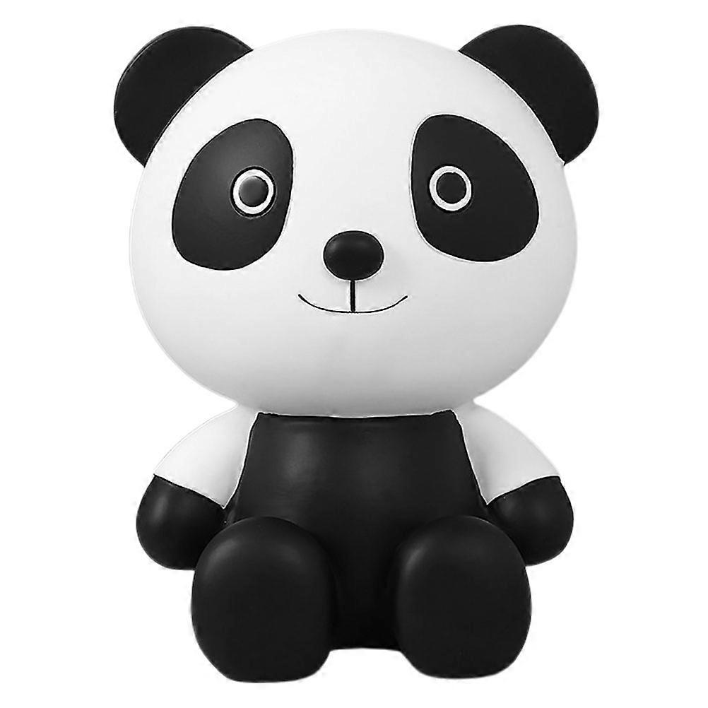 Panda Shaped Piggy Bank Unbreakable money Box for Adults Cute Desktop Decoration for Saving Coins Birthdays and Festivals