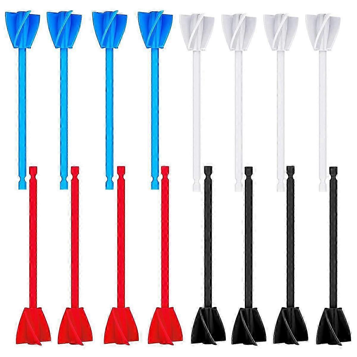 Reusable Plastic Resin Mixer Paddles - Paint Mixer Drill Attachment for DIY Projects & Crafting Efficiency