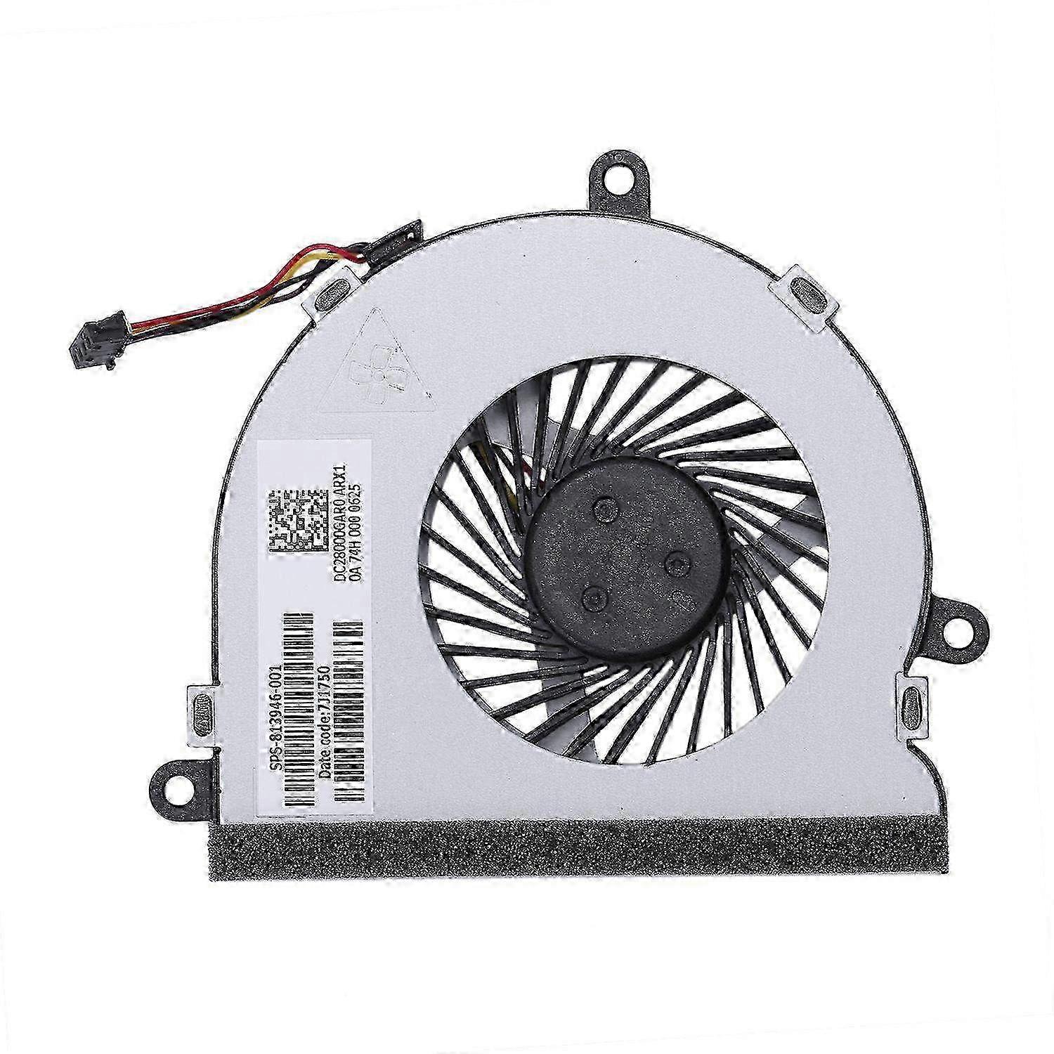 Cooling Fan for HP Notebook Models: 15-Ac 15-A 15-Af 250 G4 15-Ac121Tx 15-Ac121Dx Part Number: 813946-001