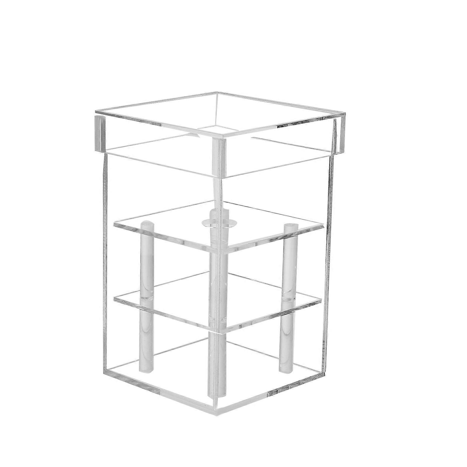 Transparent Acrylic Flower Box for Storage Decorative Gift Box Ideal for DIY Flowers Size 1pc