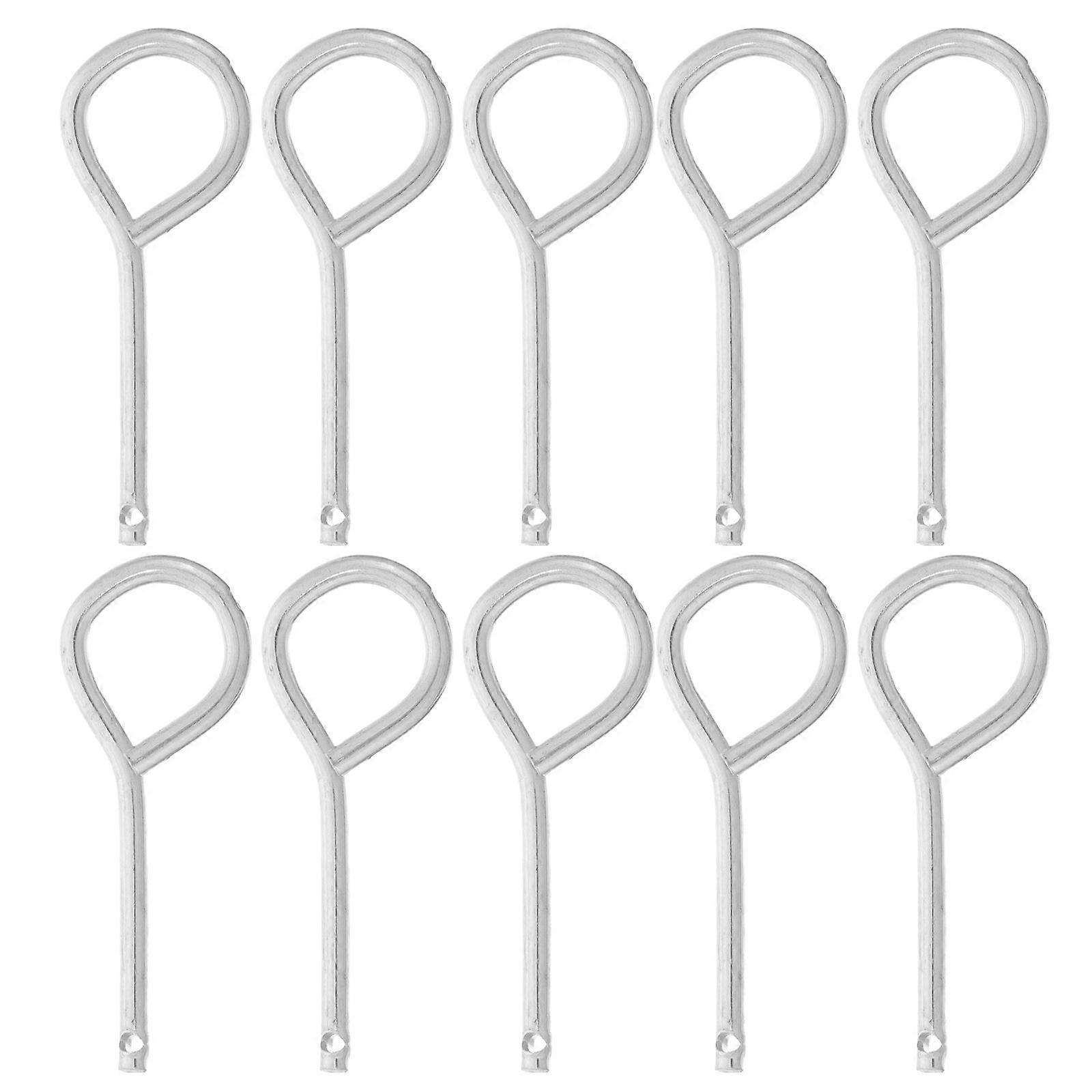 10pcs Fire Extinguisher Lock Pin Iron Pull Pin Replacement Safety Pin Supply