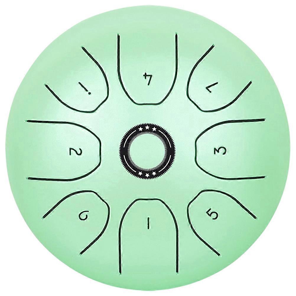 Ethereal Steel Tongue Drum Set – Durable Hand Percussion Instrument for Relaxation, Meditation & Musical Education – Includes Mallets