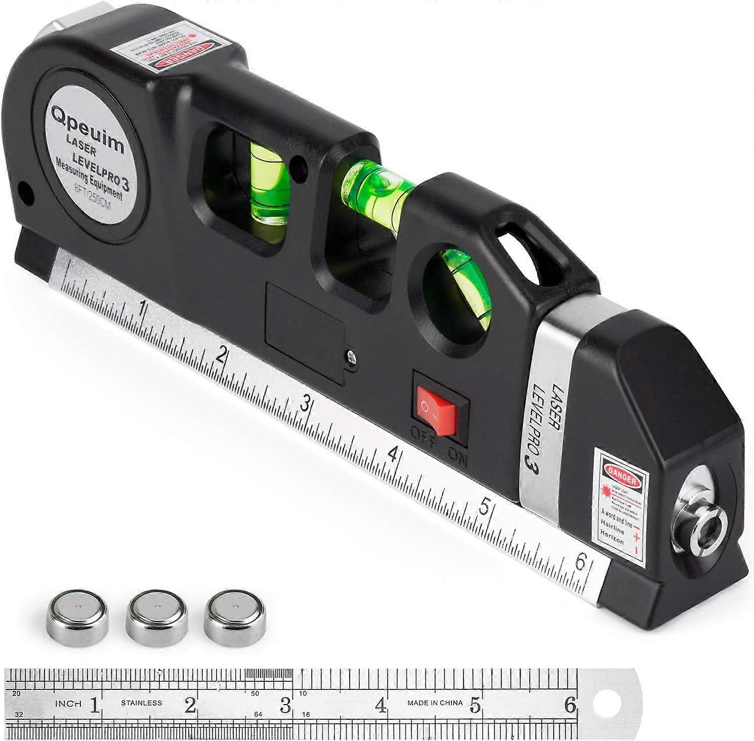 Laser Level Tool, Multipurpose Laser Level Kit Standard Cross Line Laser level