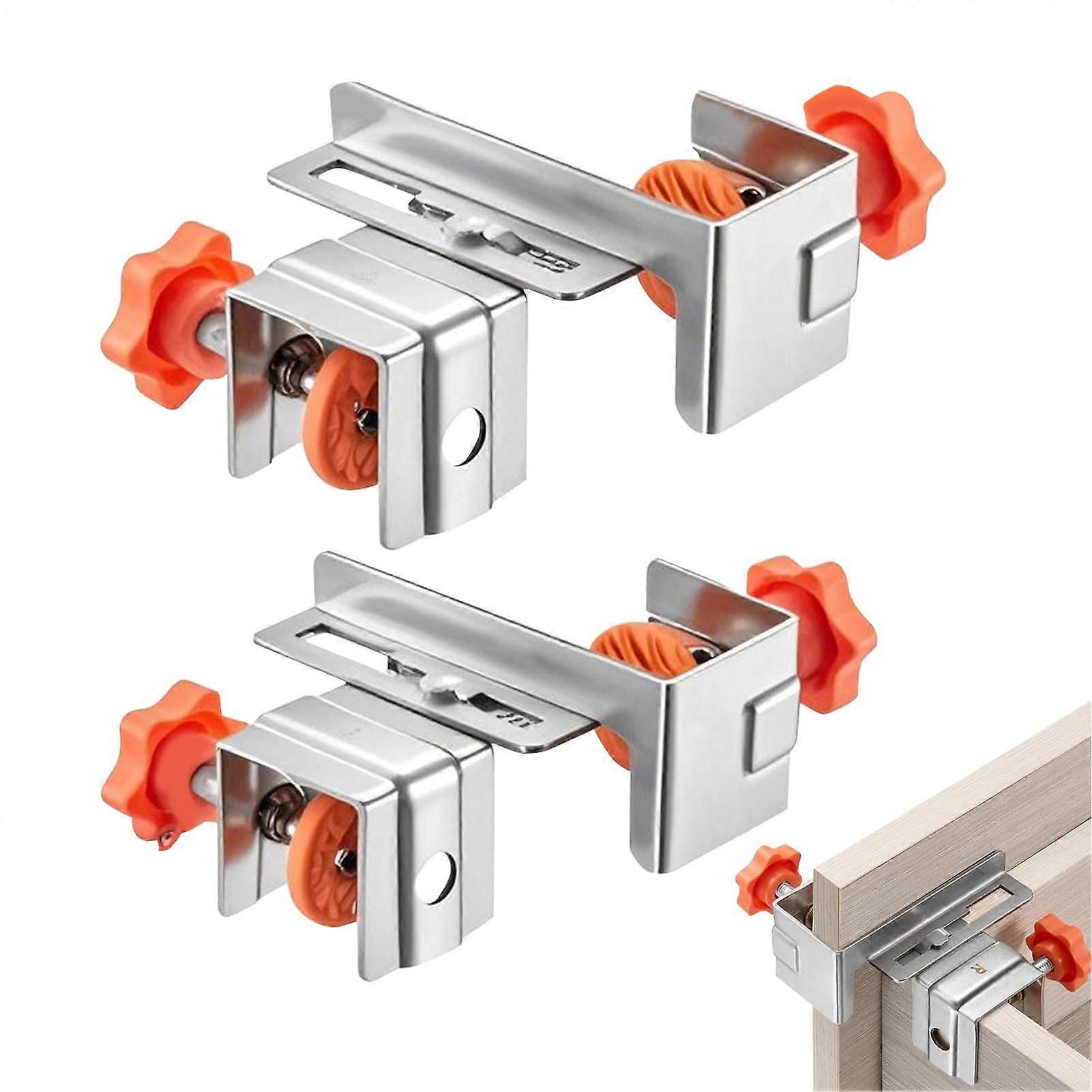 Margin Adaptive Woodworking Drawer Alignment Tool for Kitchen Cabinet Builders