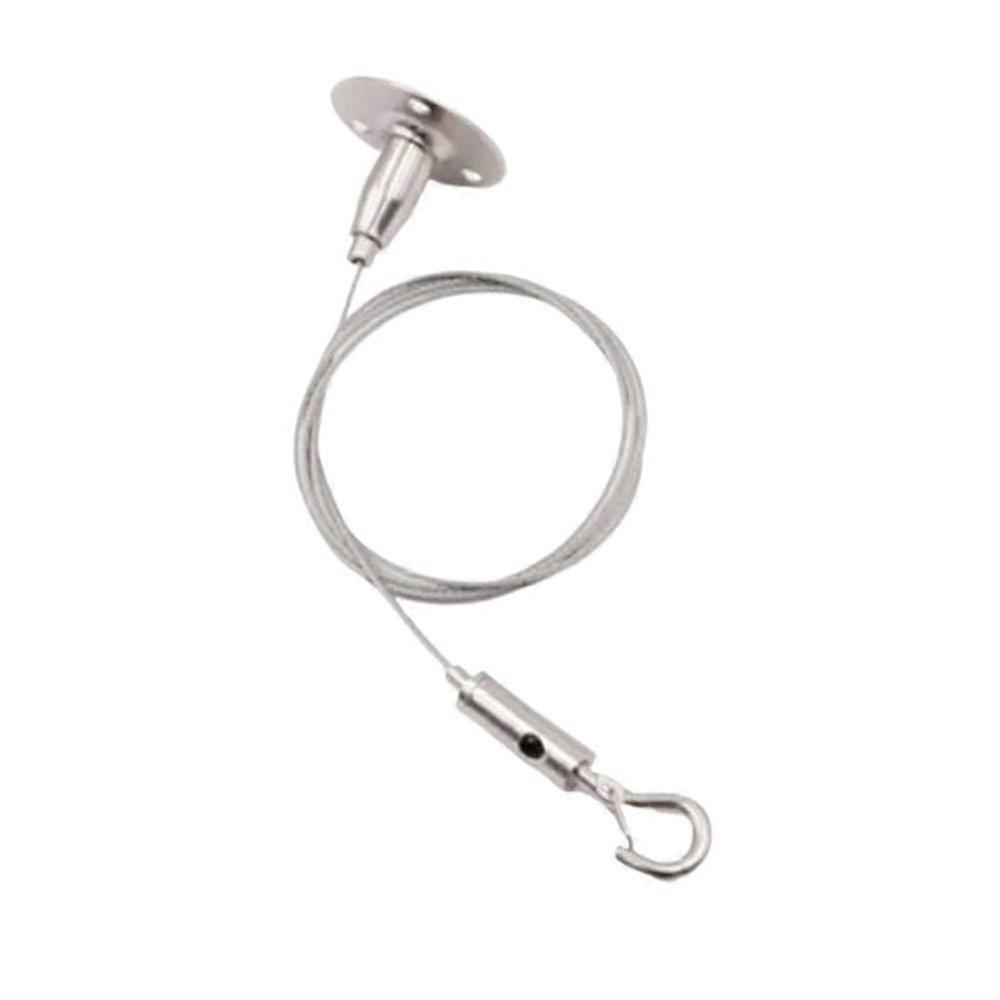 304 Stainless Steel Wire Rope For Art Hanging, Adjustable Cable Kit, 2M Length, Color 4pcs03