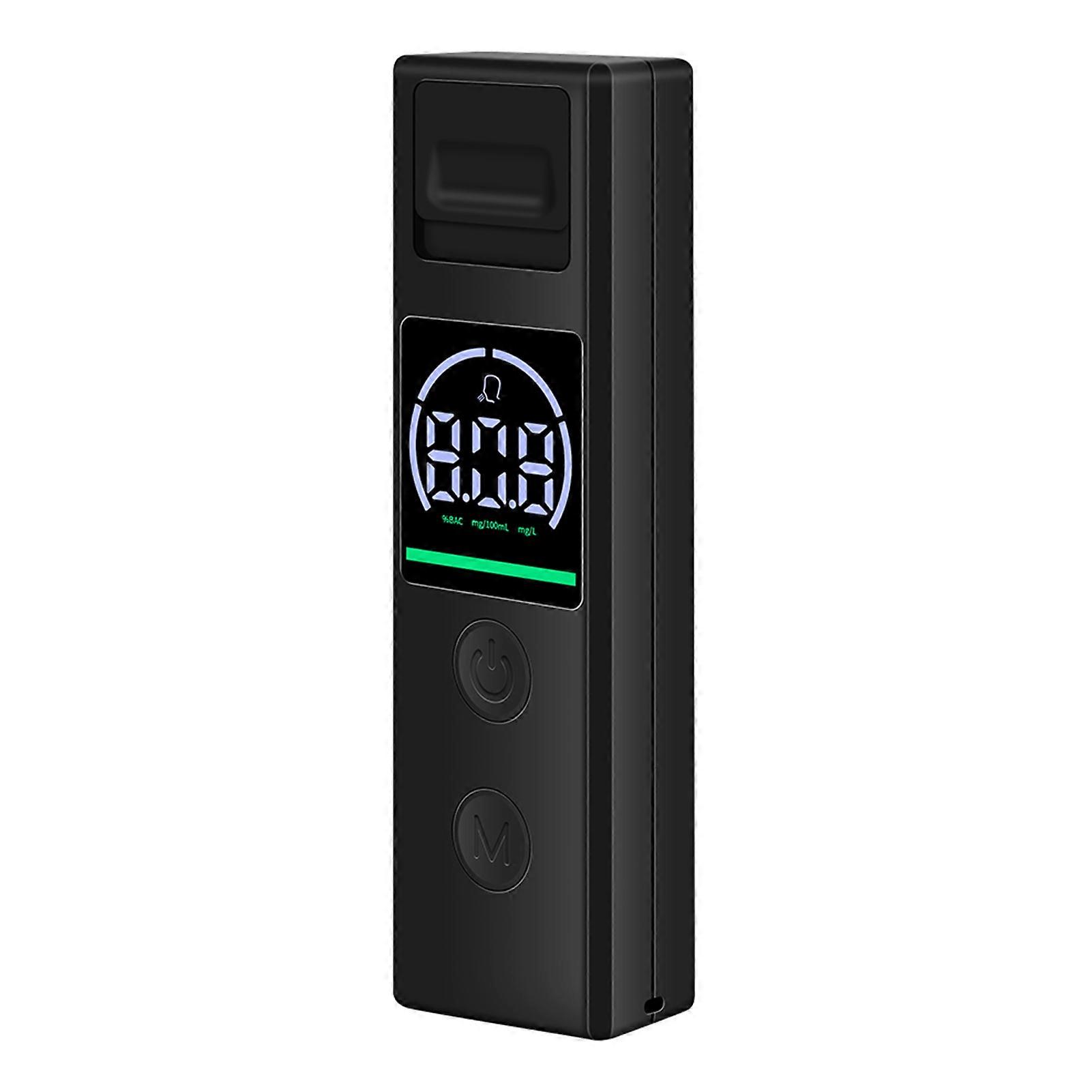 Portable Alcohol Tester Non Contact Breathalyzer with High Accuracy and 3 Color LED Indicators for Personal Use