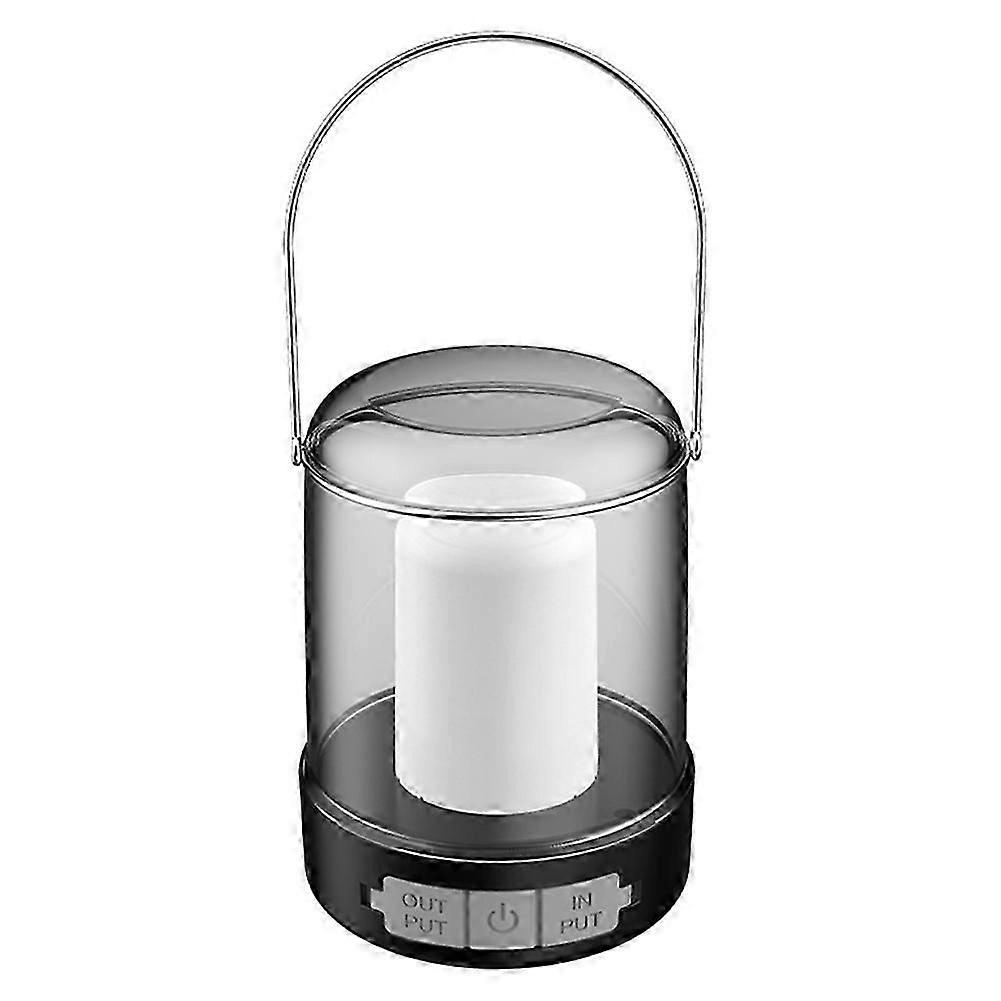 Transparent Hanging Lighting Light with Handle Waterproof Emergency Flashlight for Climbing Camping