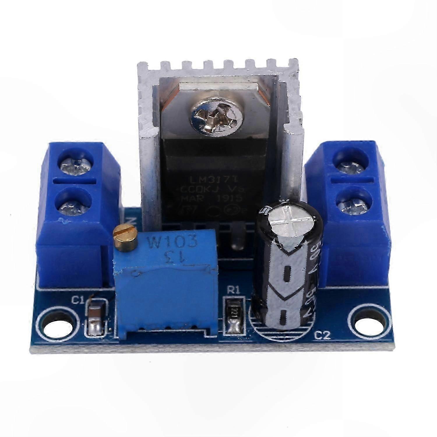 Adjustable 1.5A DC-DC Converter Module 1.2V-37V Power Supply Board Linear Voltage Regulator Buck Circuit
