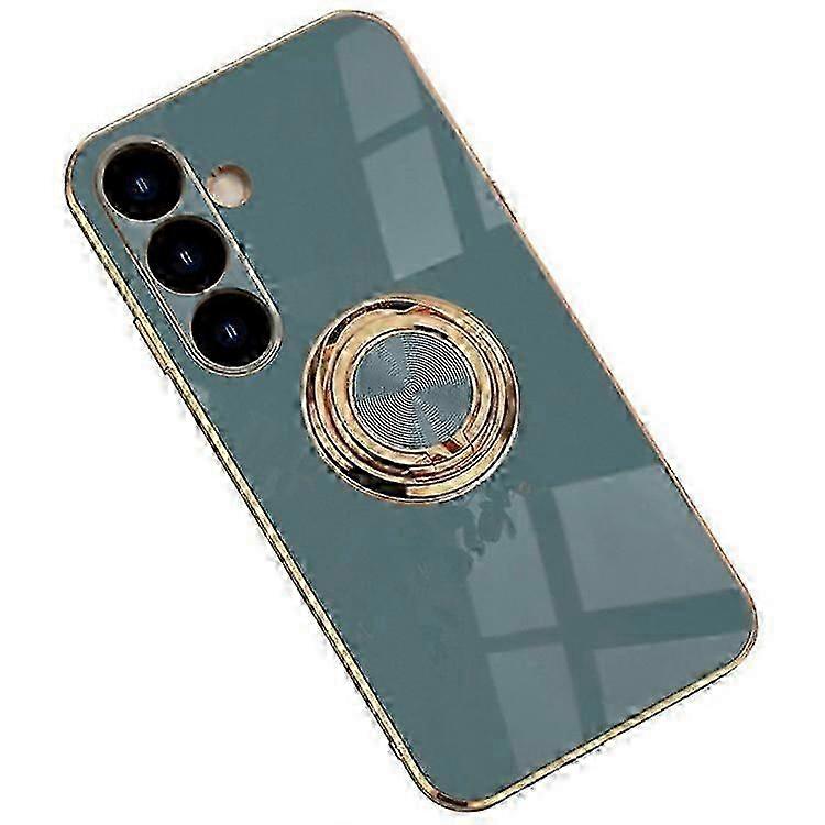 Compatible For Samsung Galaxy S24 FE Case Precise Cutouts 6D Electr...