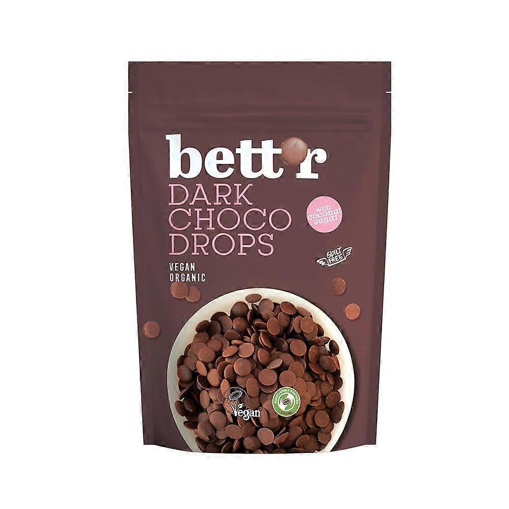 Bettr Vegan Dark Choco Drops 200g - 3 Pack