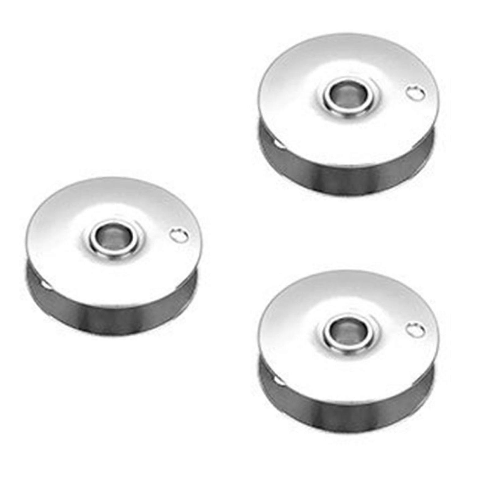 Quick Changes Alloy Round Bobbin Sturdy Sewing Machine Accessory for Crafting Multicolor