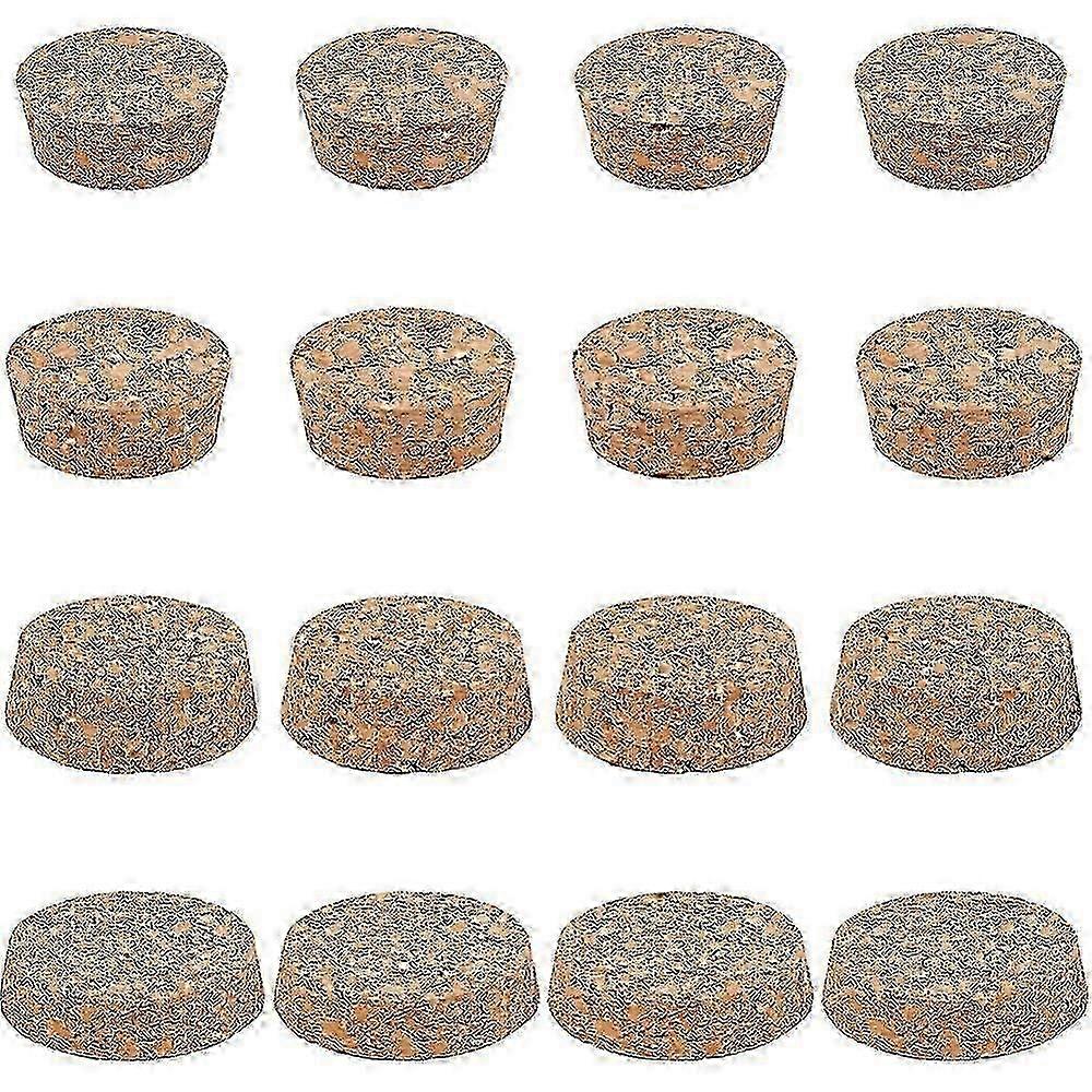 Πώματα μπουκαλιών φελλού 16 τεμαχίων με 4 διαφορετικά στυλ, 39-55mm x 13-18mm για μπουκάλια κρασιού