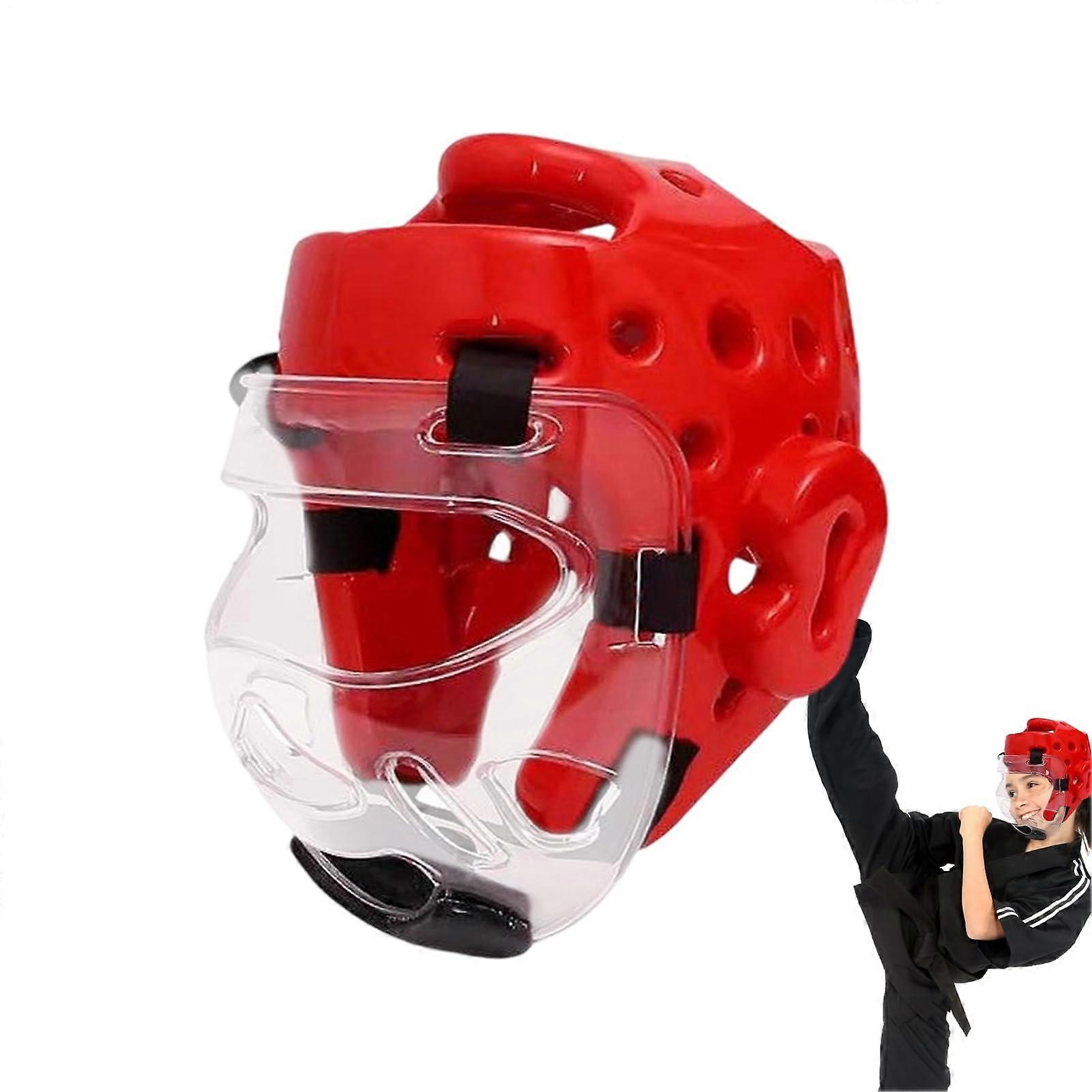 Headgear for Boxing - Ergonomic Sparring Headgear for Muay Thai, MMA, Karate - Adjustable Fit, Durable Material, Lightweight Design