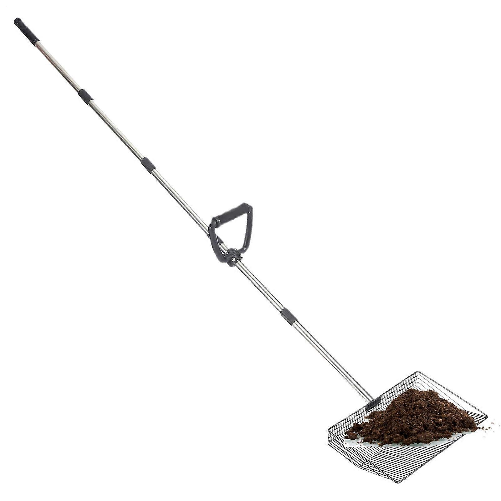 Multifunctional Scoop for Sieving Litter Extendible Shovel for Sieving Drops from Gardens Yard Farm Poultry Rabbits Hens and Pets Ref: 5013