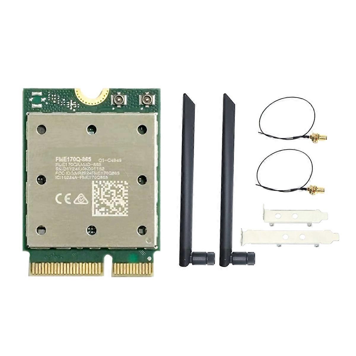 WiFi7 QCNCM865 Bluetooth 5.4 Card Tri Band 2.4G/5G/6Ghz 5800M M.2