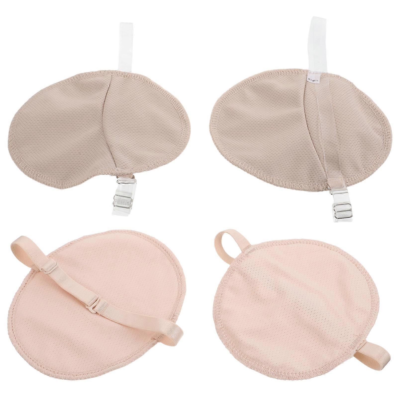 4pcs Quick Dry Breathable Armpit Stickers with Shoulder Strap – Reusable, Non Damaging Sweat Protection for Summer