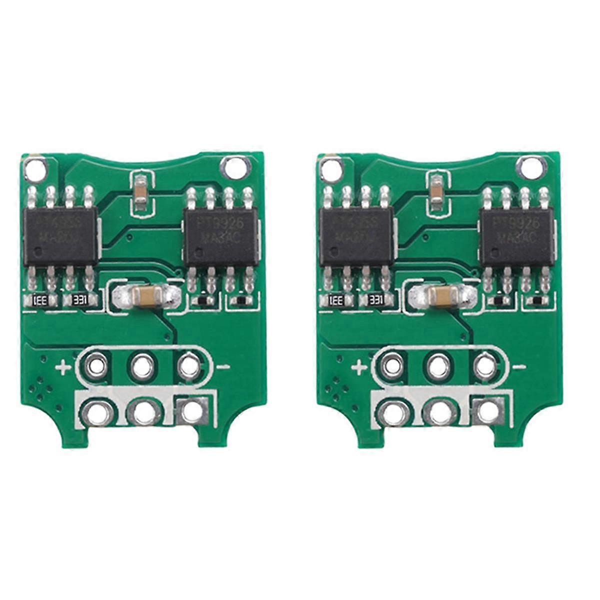 2PCS Micro-Type 3A Mini ESC DIY Two-Way Forward and Reverse with Brushed Aircraft Model Multi-Rotor