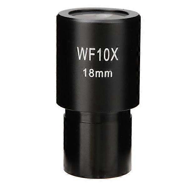 WF10X 18 mm biological microscope wide-angle eyepiece optical lenses with scale