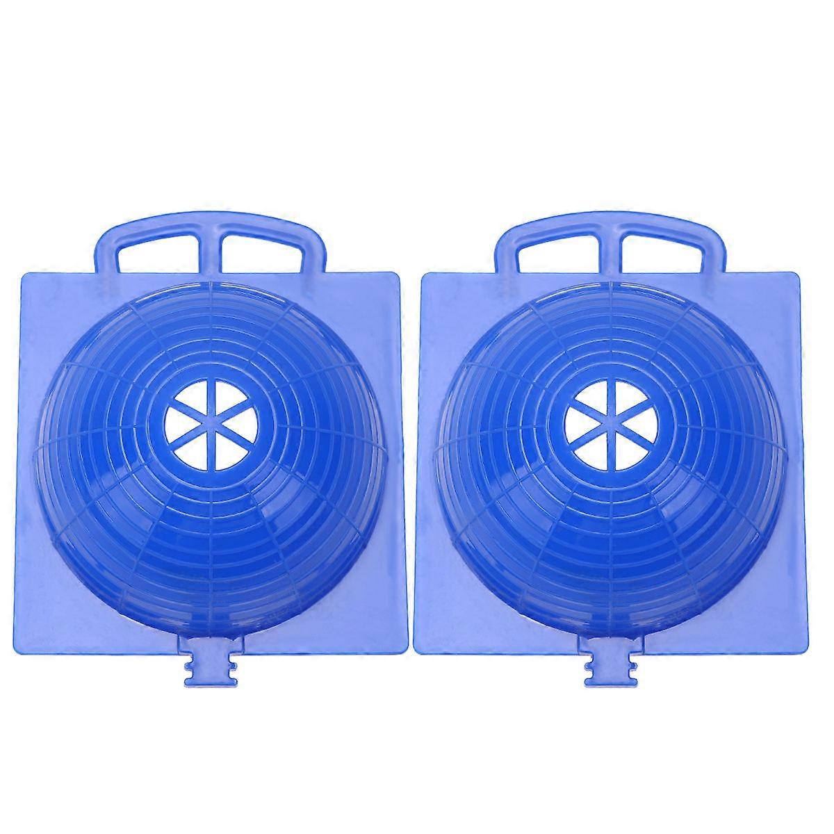 Bird Nesting Basin For Breeding Parrots Blue Durable Design 2Pack