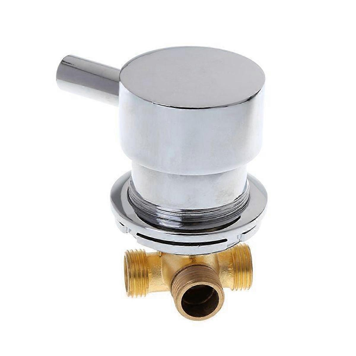 1/2Inch Cold & Hot Water Mixing Valve Adjustable Cold Hot Mixer Hot and Cold Water Controller Bathroom Shift Regulator