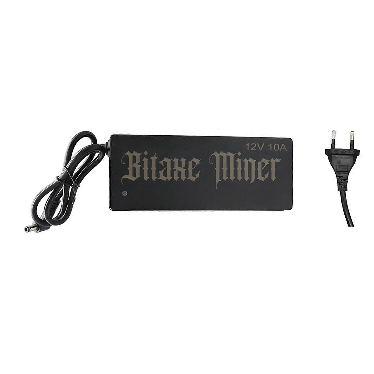 For NerdQaxe++12V 10A Power Supply Adapter for SupraHex 702/NerdQaxe 4.8TH/S ASIC Miner 12V 10A Power Adapter EU Plug