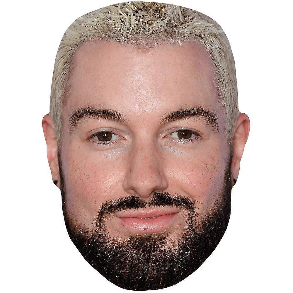 James Marsland (Beard) Big Head. Larger than life mask.
