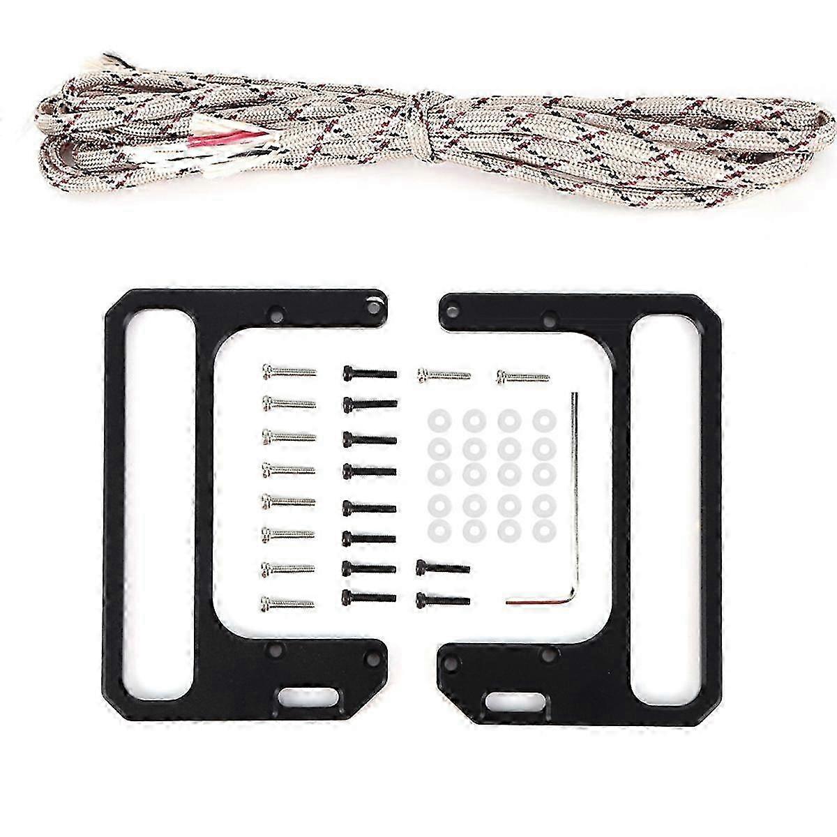 Radio Shield Case Handle for Aluminum Alloy Side Handle Radio Bracket - Compatible with X6100