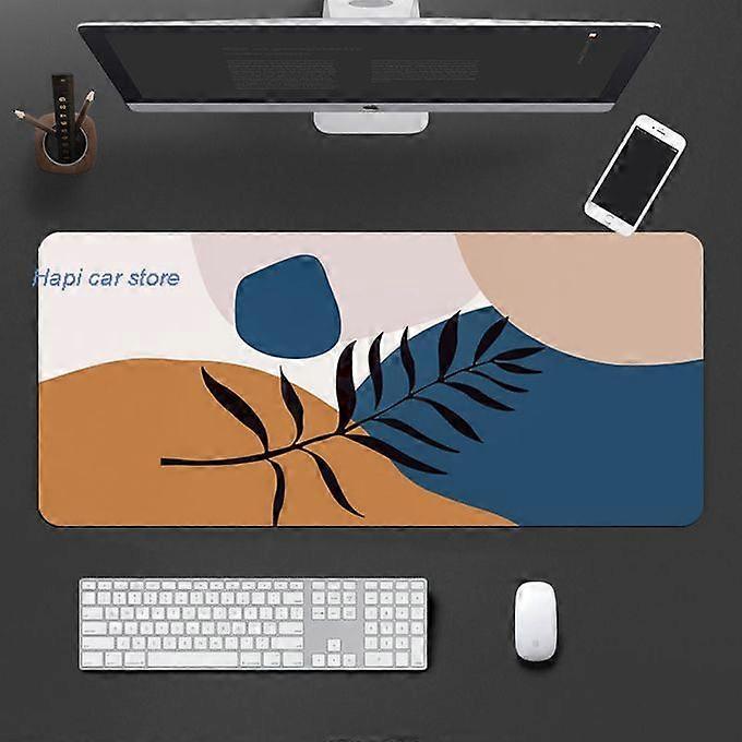 Morandi Color Cute Mouse Pad Large Kawaii Writing Desk Mats Gaming Deskpad Gamer Waterproof For Office Computer Keyboard Pad