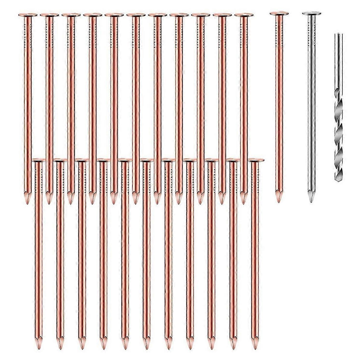 3.5 Inch Pure Copper Nails Bulk Stump Removal Spikes Hardware Nails