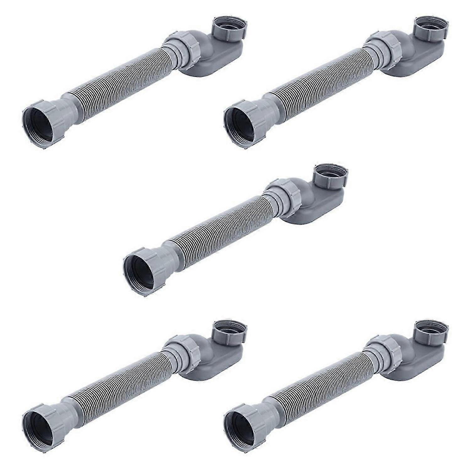 Low Profile 1 1/2 P Trap Flexible Bathtub Drain Pipe Flat P Trap Free