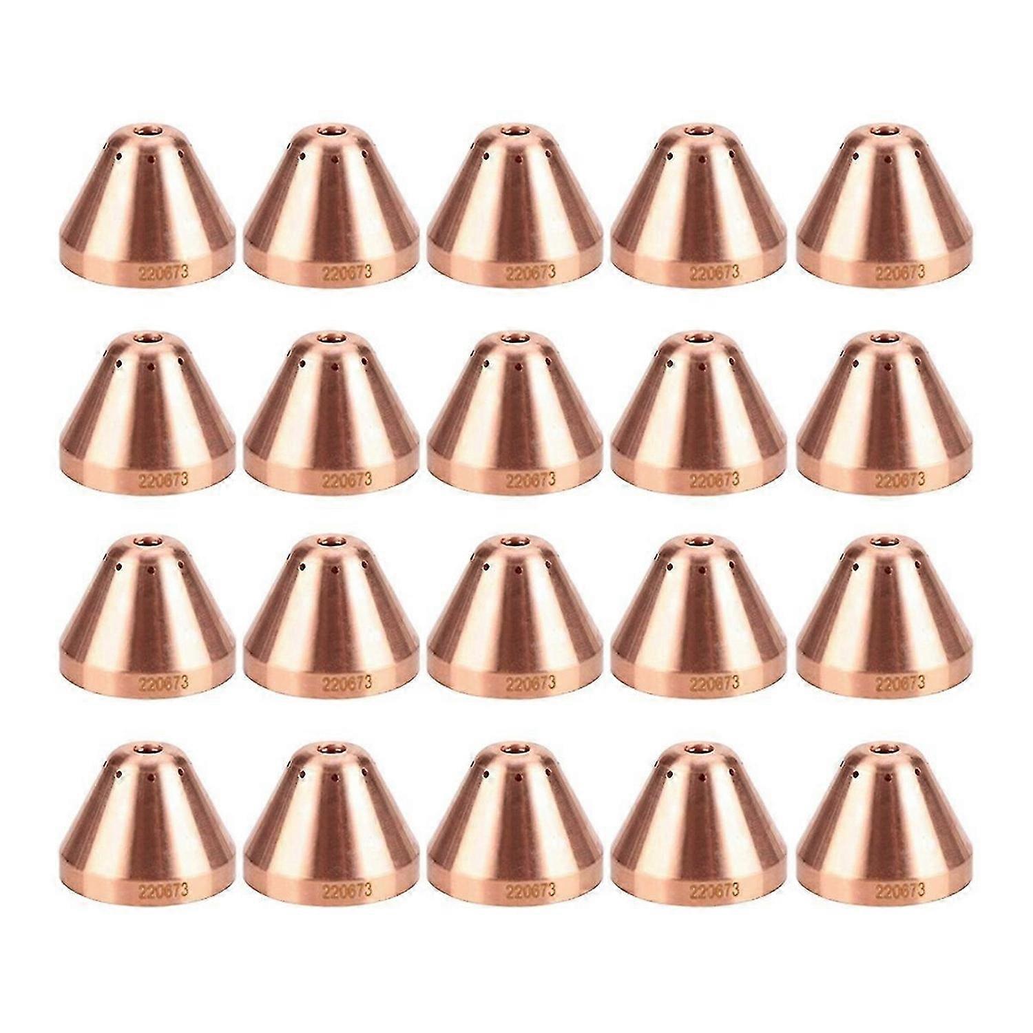 20Pcs 220673 Plasma Shield Fit for 45 Cutting Torch Consumable