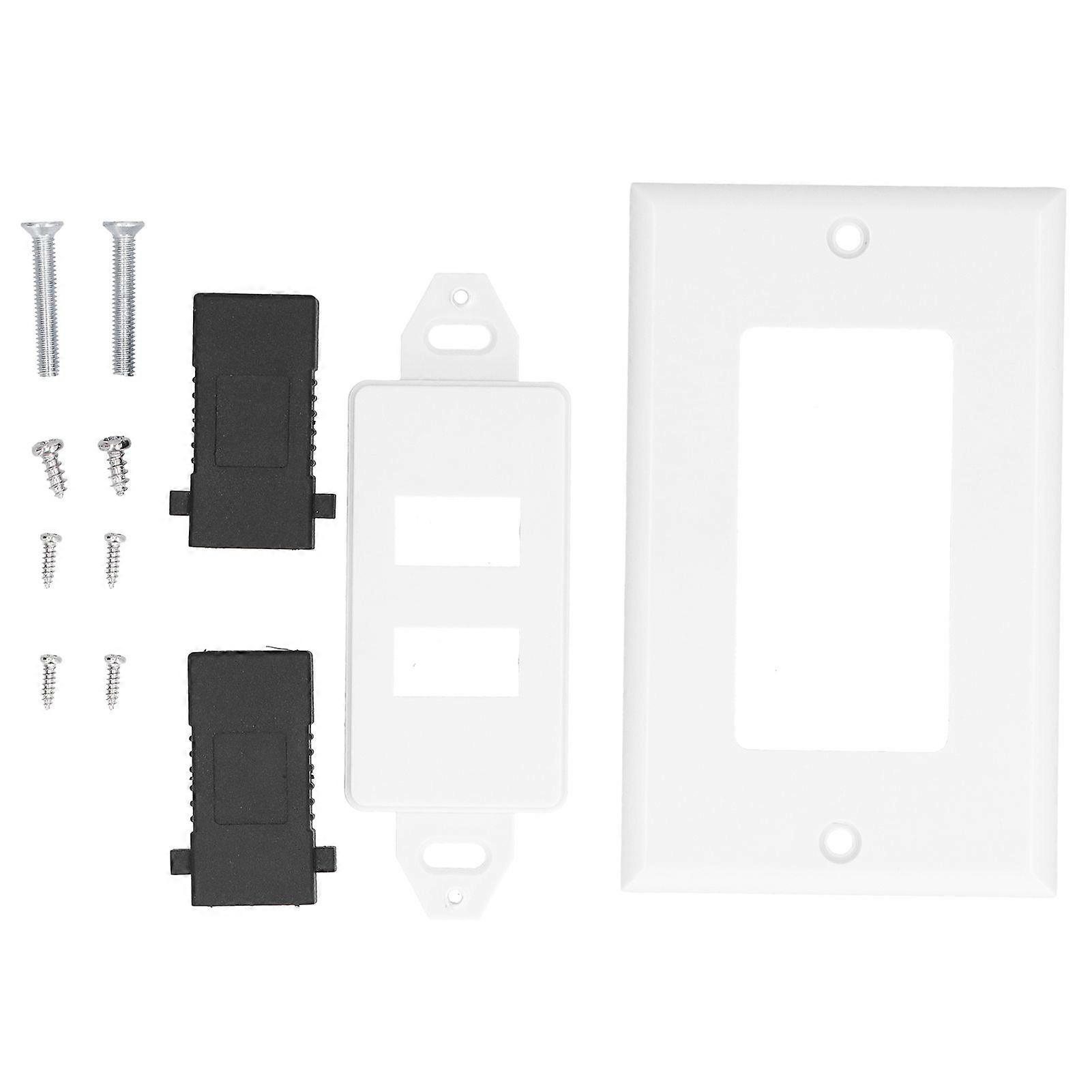 USB 3.0 Wall Plate Data Transmission 2 Port USB 3.0 Component Composite Wall Panel for Charging
