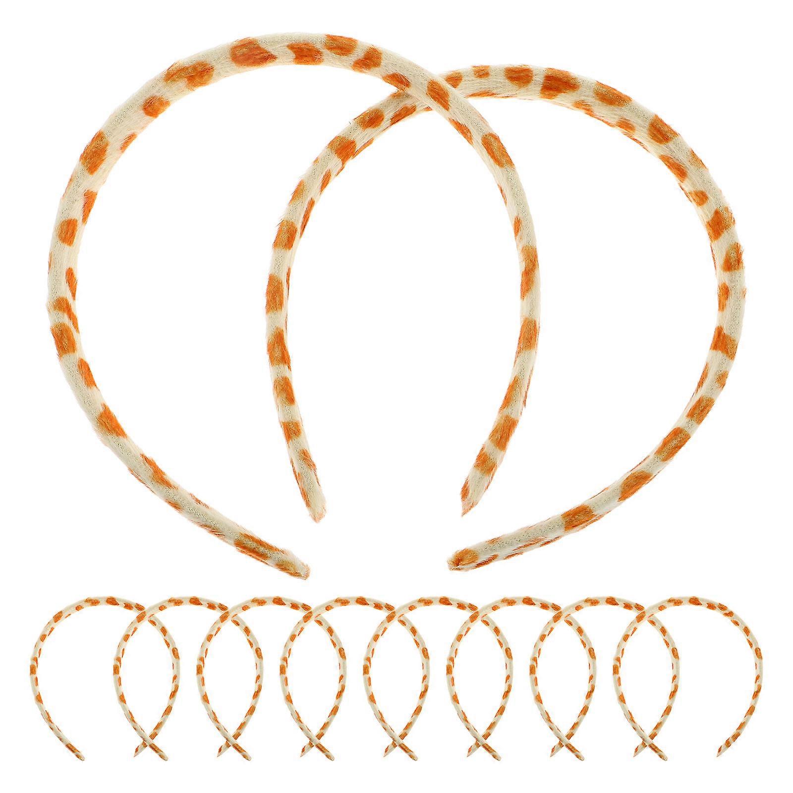 Zoo Animal Headband for DIY 50Pcs Boho Style Cute Pattern Fabric Headbands