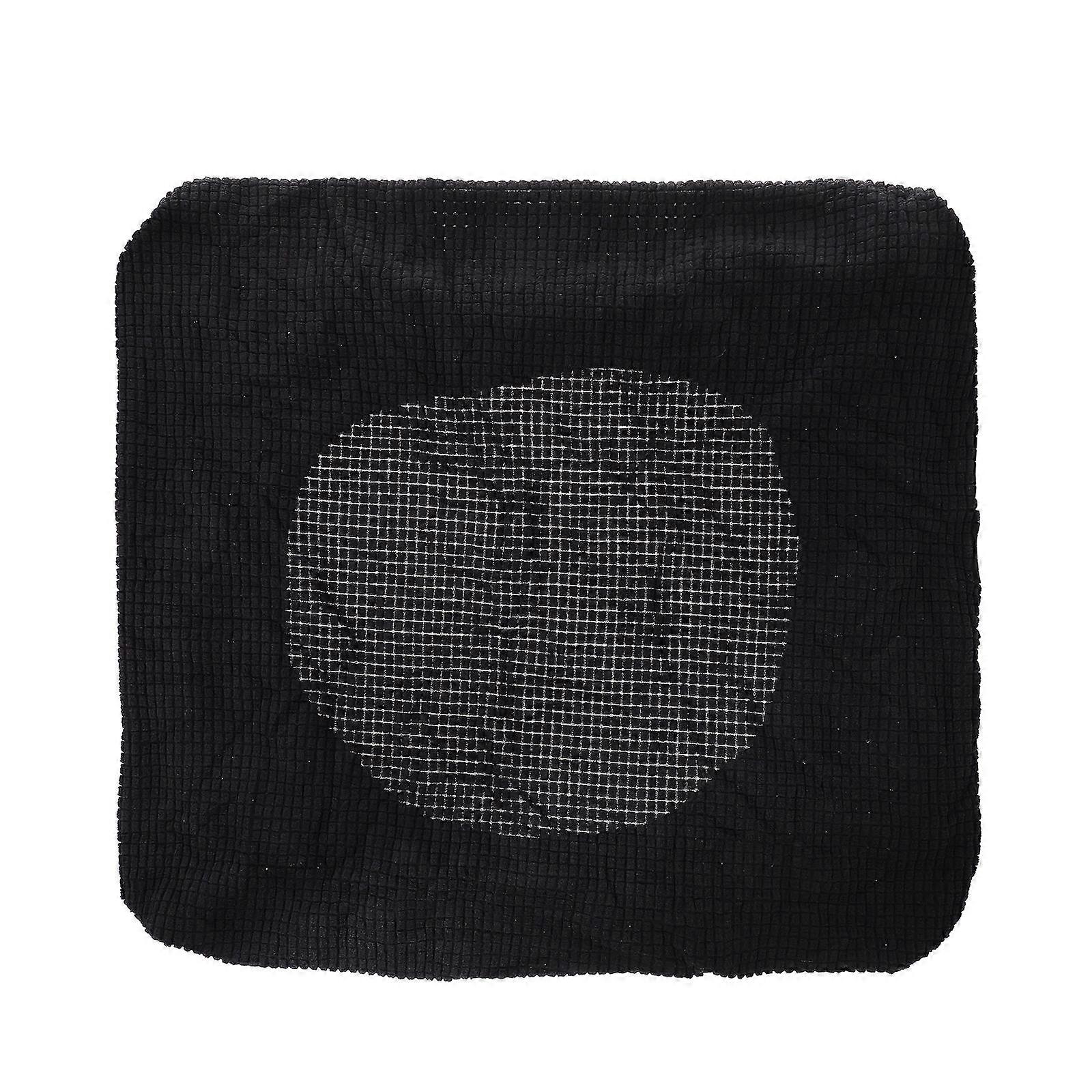 Plaid Fleece Sofa Cover Cushion Cover for Sofa Use 1Pcs Black