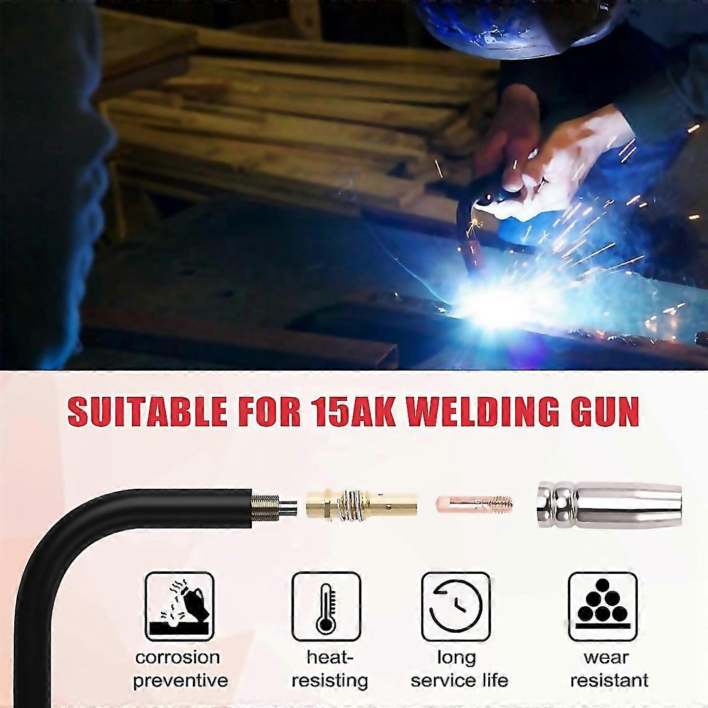 For 14pcs 15ak Welding Torch Accessories Consumables