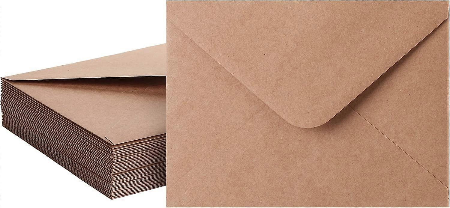 Self-Sealing Invitation & Card Envelope 39 Pack Kraft A7 Envelopes – Durable