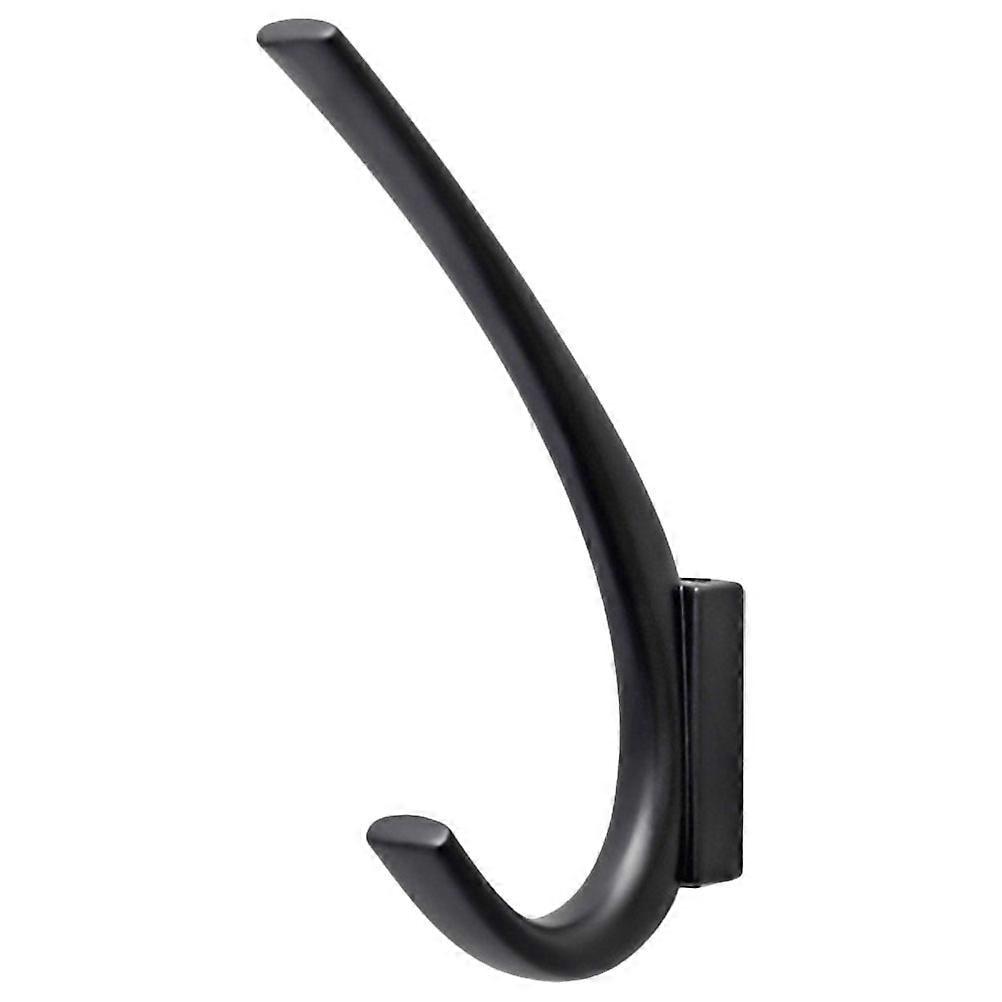 Towel Hook Metal Wall Hook for Bathroom Use 3Pcs Black Set