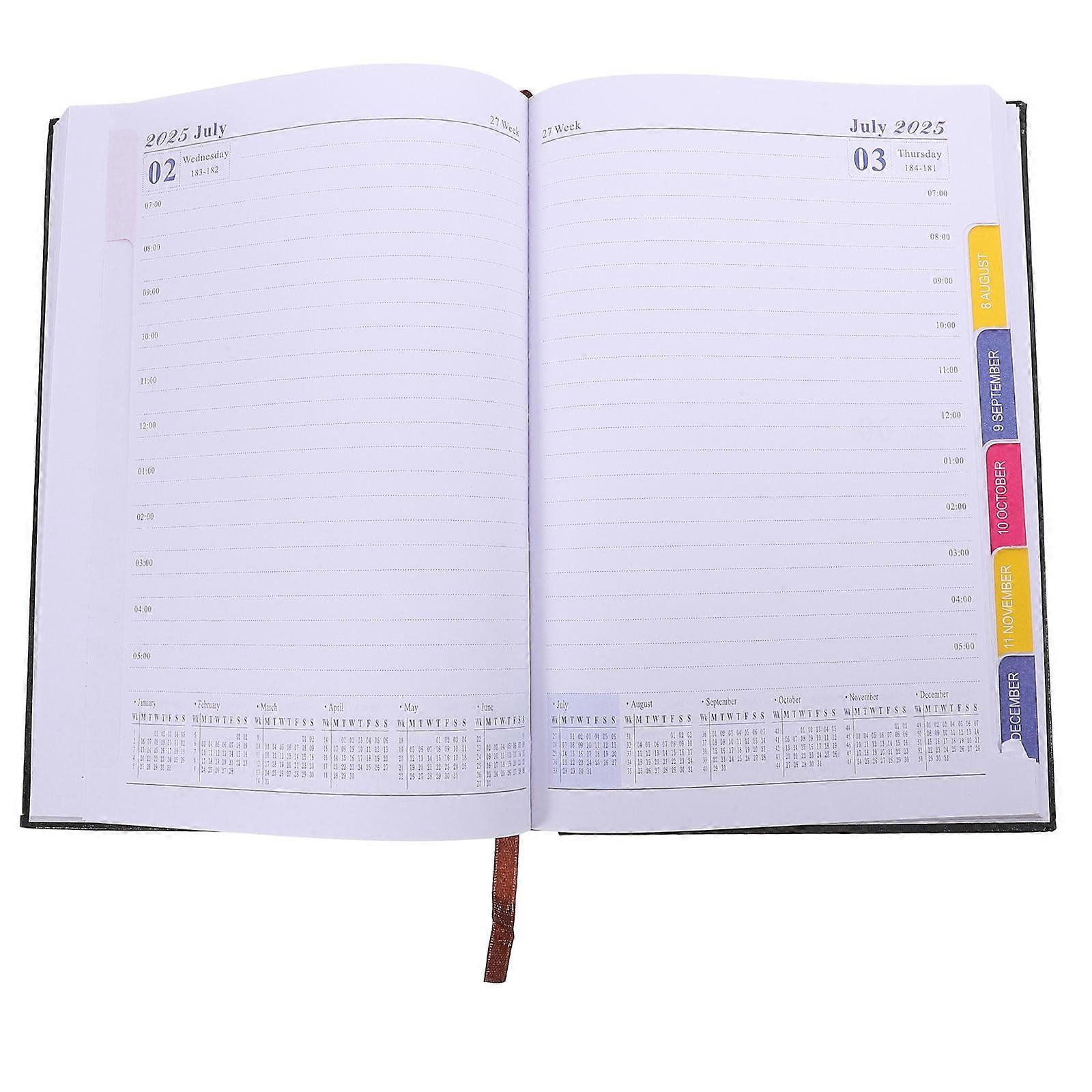 Monthly Academic Planner Paper Planner for Home 4Pcs 2025 Diary