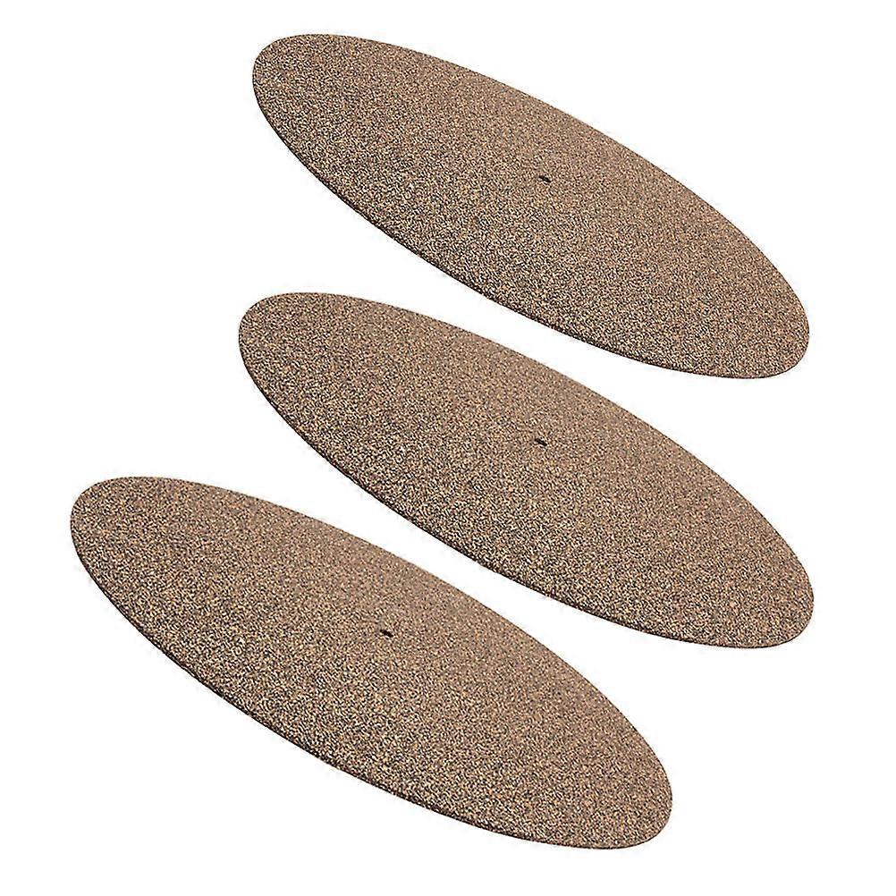 Turntable Slipmat Cork Mat for Vinyl Records 6Pcs for Audio Performance