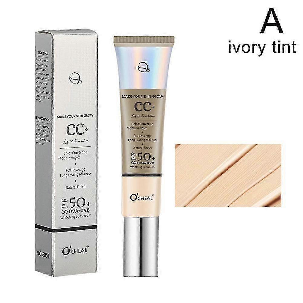 ivory tint(A)$ concealer primer moisturizing nourishing contour foundation does not remove makeup primer CC cream moisturizing isolation CC cream 2025